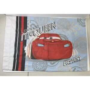 Disney Pixar Cars Lightning McQueen 95 Formula Racer Pillowcase Standard